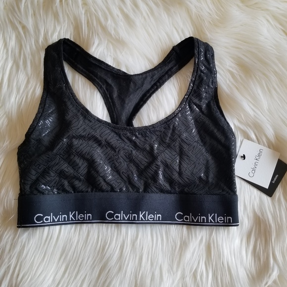 Calvin Klein Other - NWT* Calvin Klein Bralette / Shimmer CK Signature*